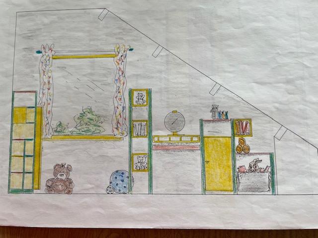 Vibel (van peuter tot volwassene)lifetime slaapkamer,ORIGINEEL ameublement