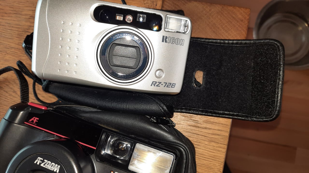 Verzameling foto camera's