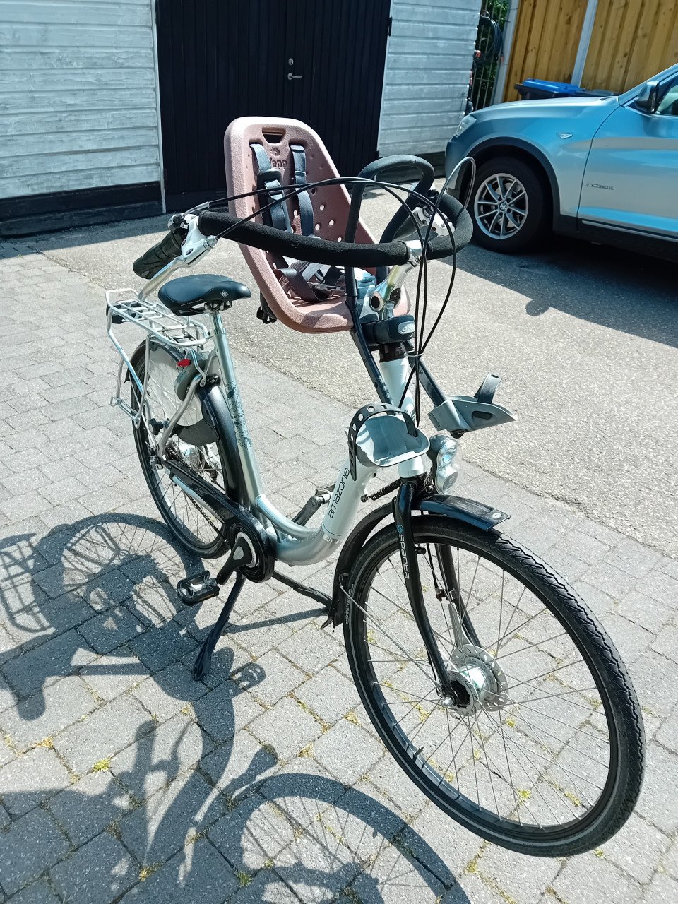 Moederfiets Sparta amazone in zeer goede staat  yepp stoeltje  7 Vers fr5r