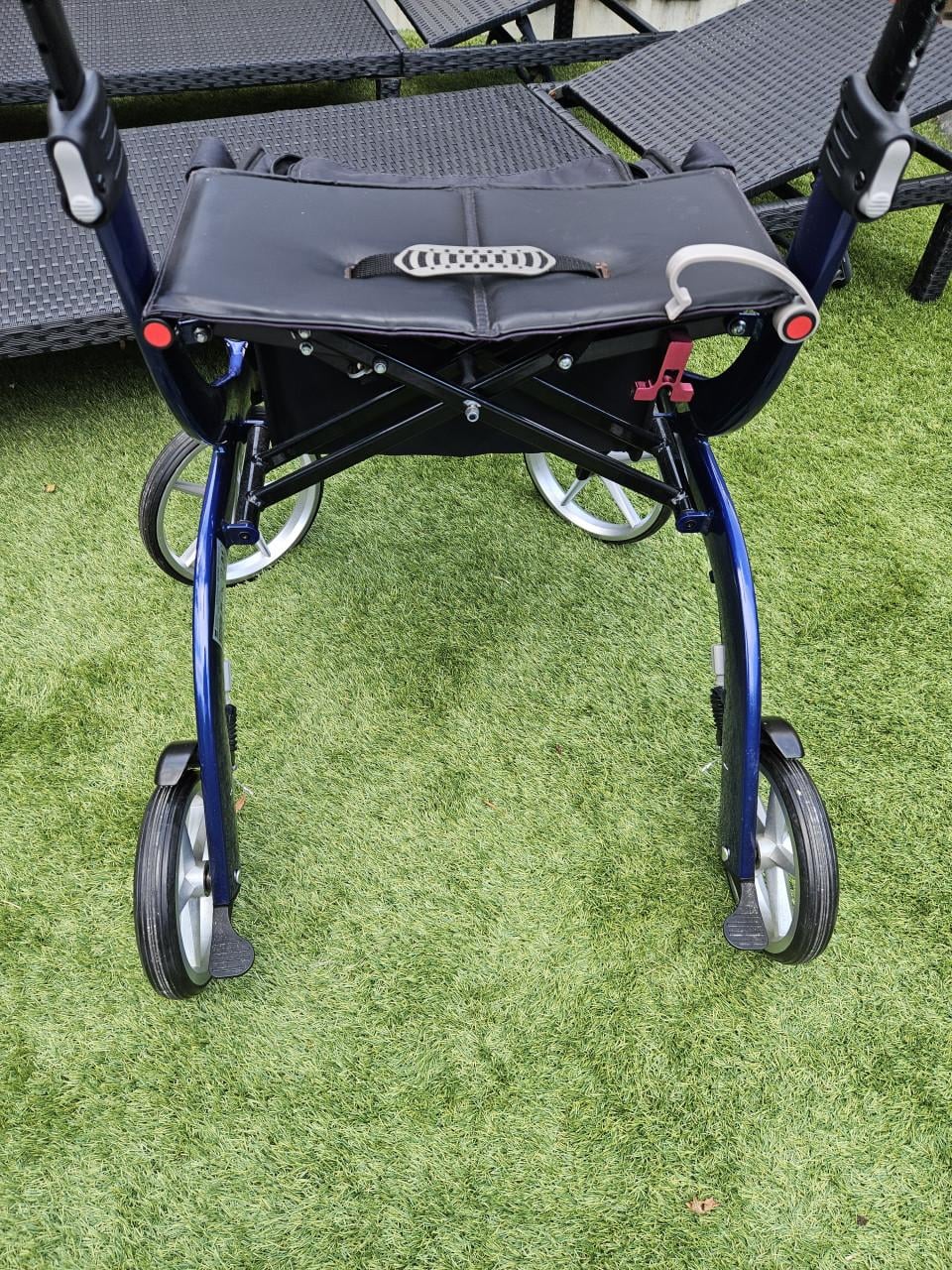 ZGAN Travixx Deluxe Rollator Donkerblauw MAAT S