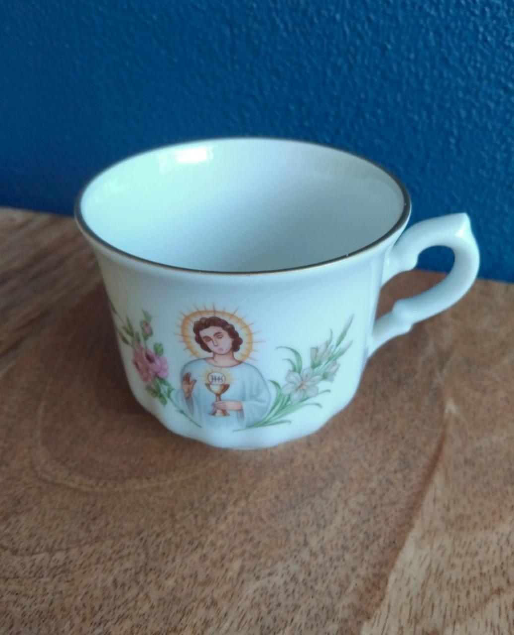 Antiek Porselein Bavaria 1e Communie