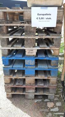 Euro Pallets €5,00 /St.