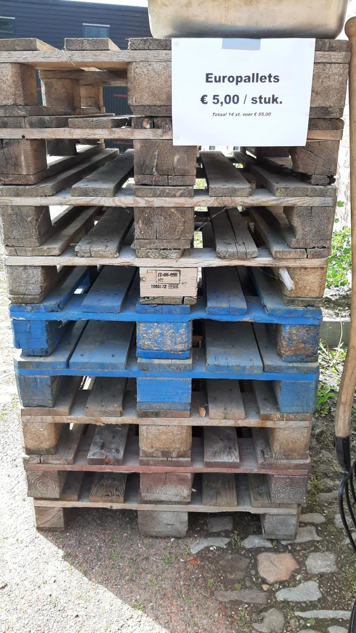 Euro Pallets €5,00 /St.