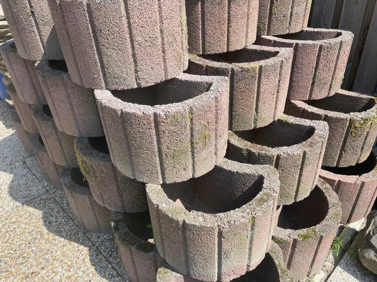 Bloembakken beton