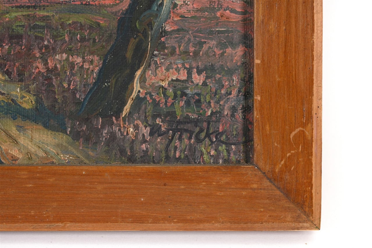 HEIDELANDSCHAP WALTER FRICKE 1893 -1970