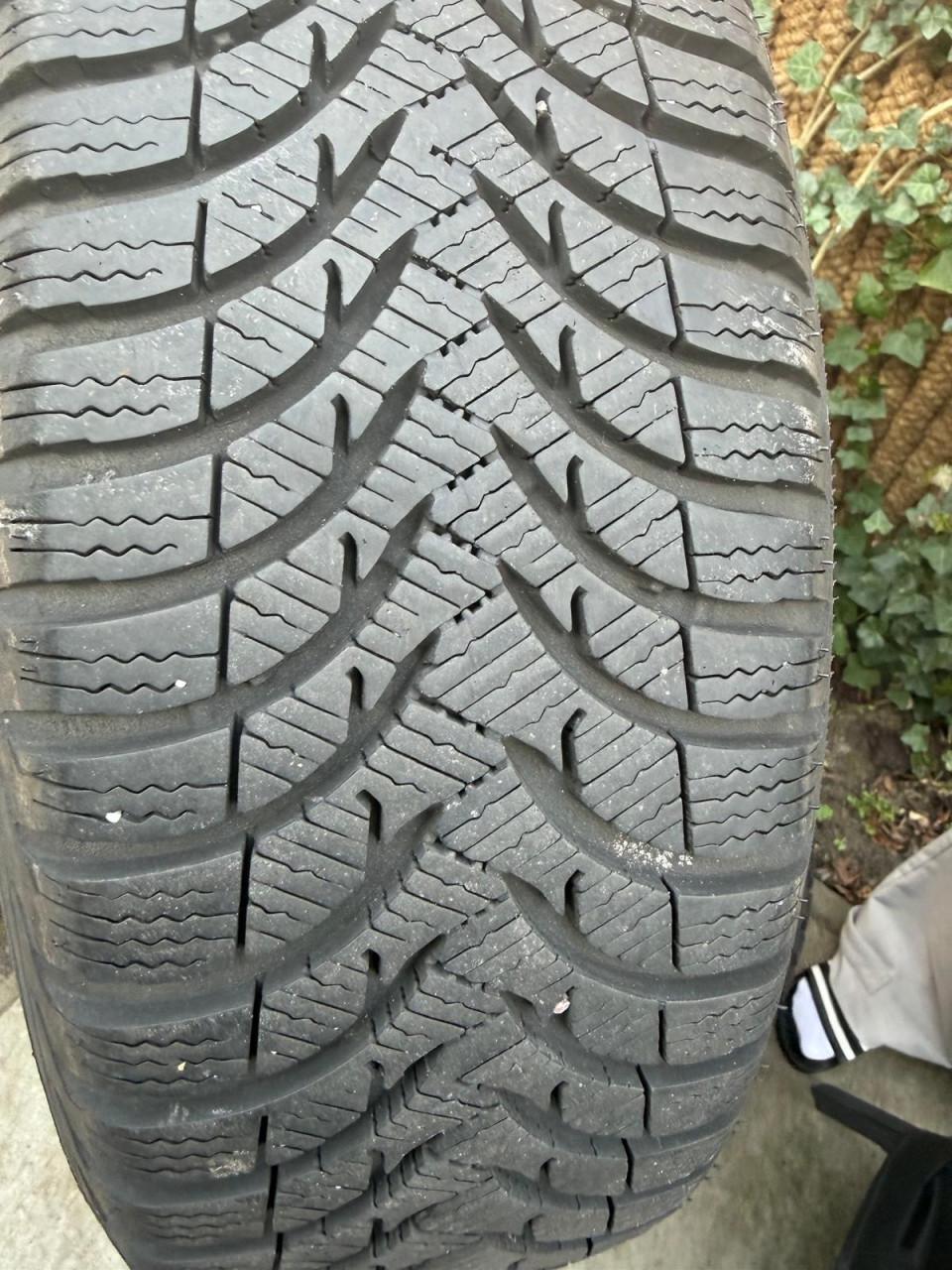 Michelin winterbanden 185/65 R 15 stalen velgen 88