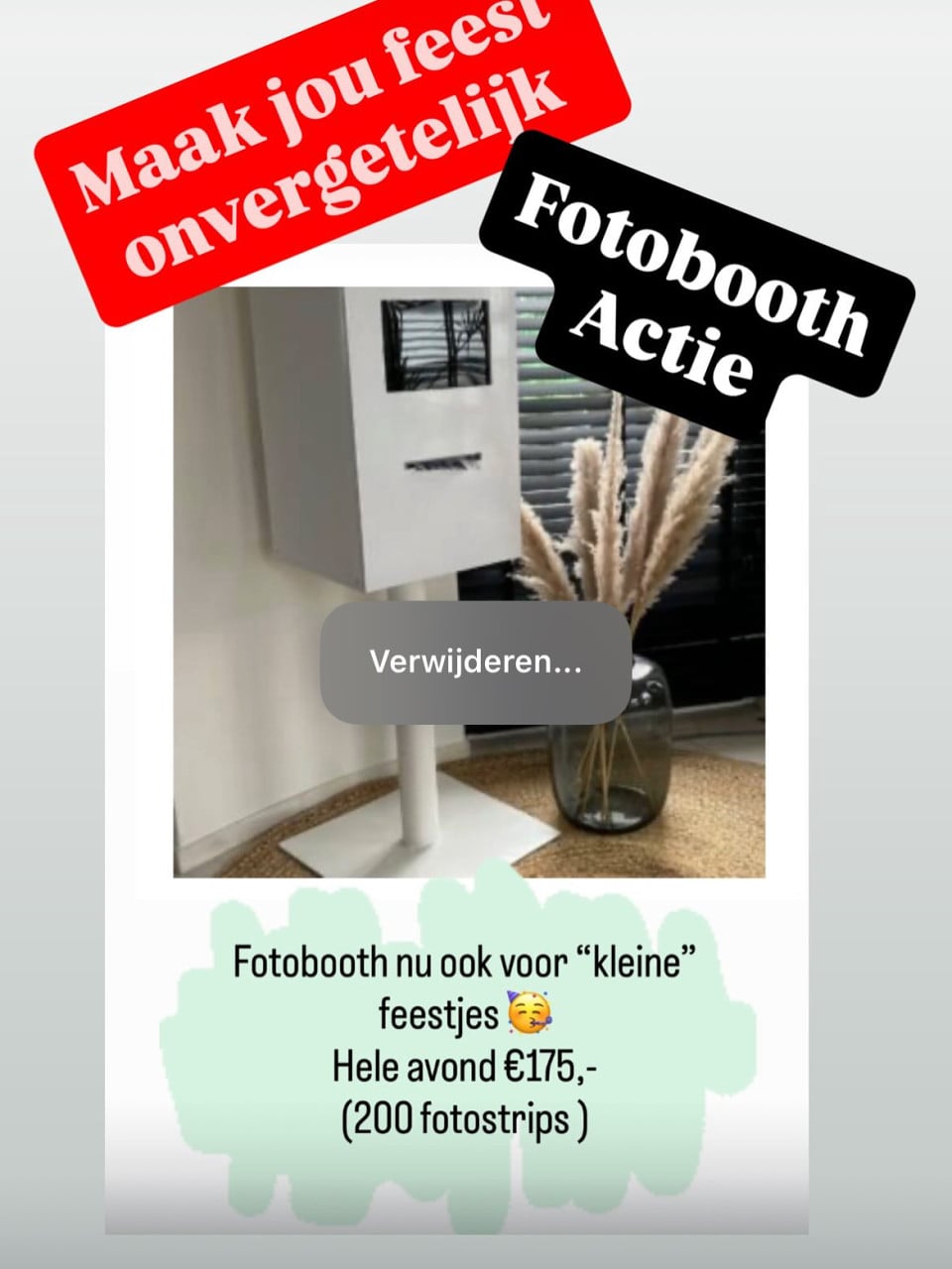 Fotobooth huren?  Yerseke huur Fotobooth