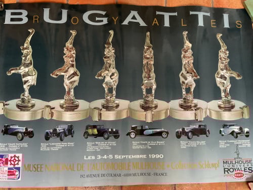 Bugatti Mulhouse tentoonstelling affiche