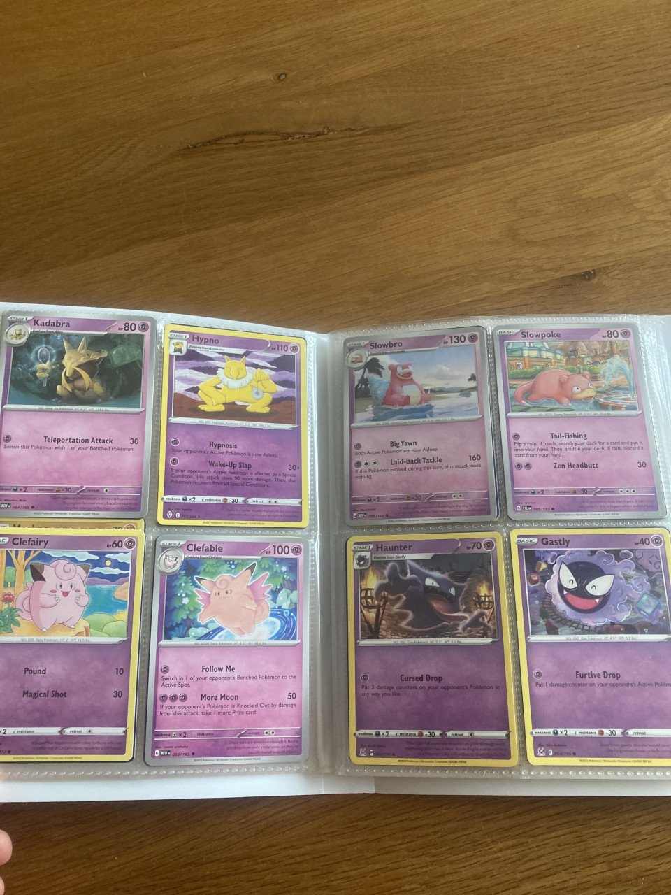 Map met Pokemon kaarten