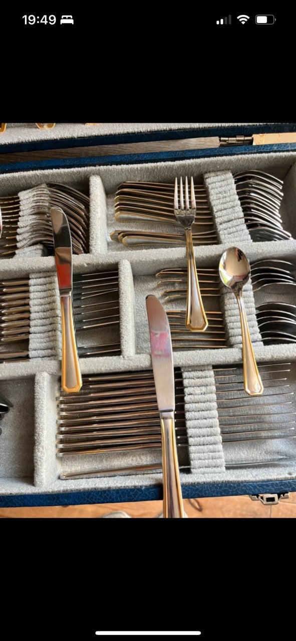 Luxe 113-delige bestekset voor feestdagen