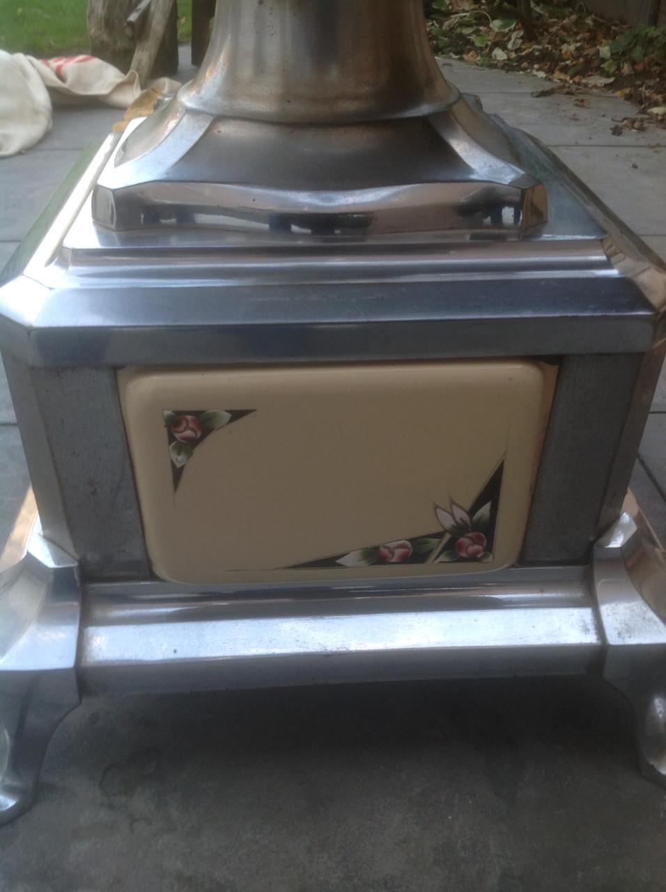 Te koop platte buiskachel