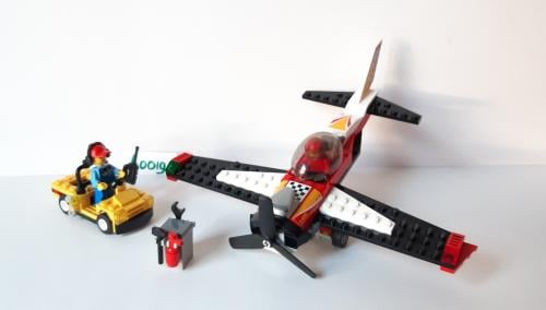 Lego  City 60019: stuntvliegtuig en auto