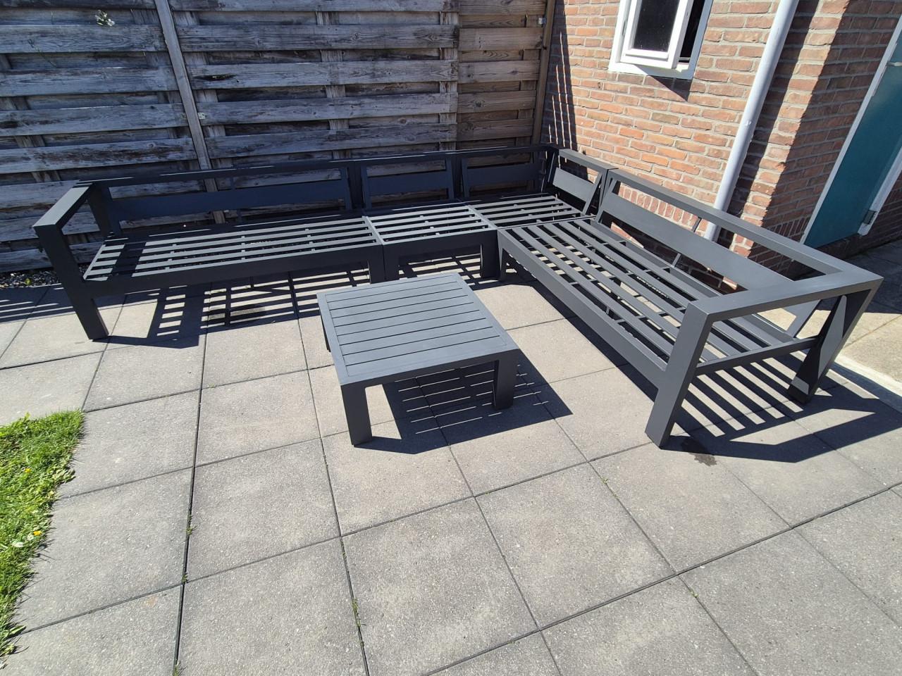 Lifestyle Aluminium Loungeset 325 x 252 cm(Bezorging mogelijk)