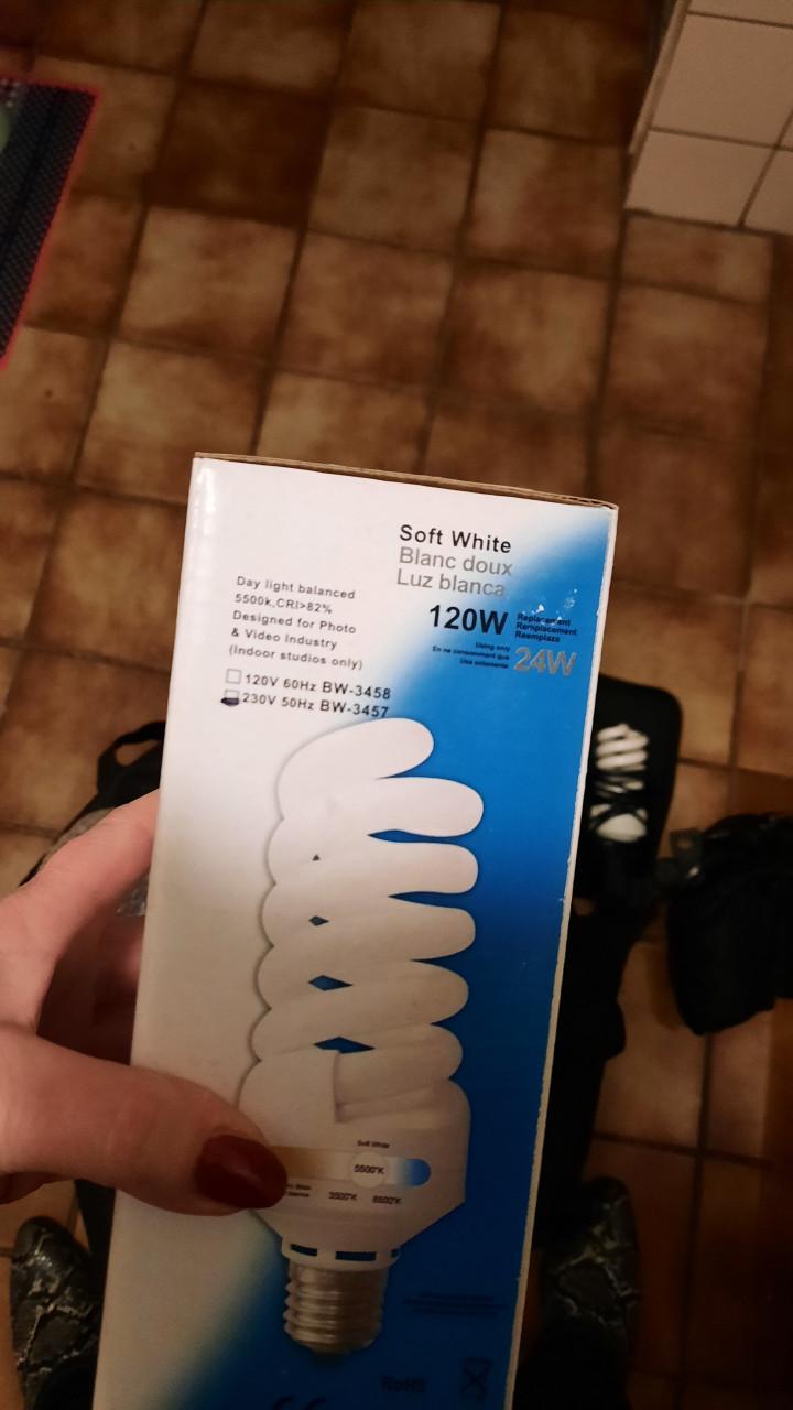 Complete lampenset voor fotoshoot inclusief. statieven en reservelampen