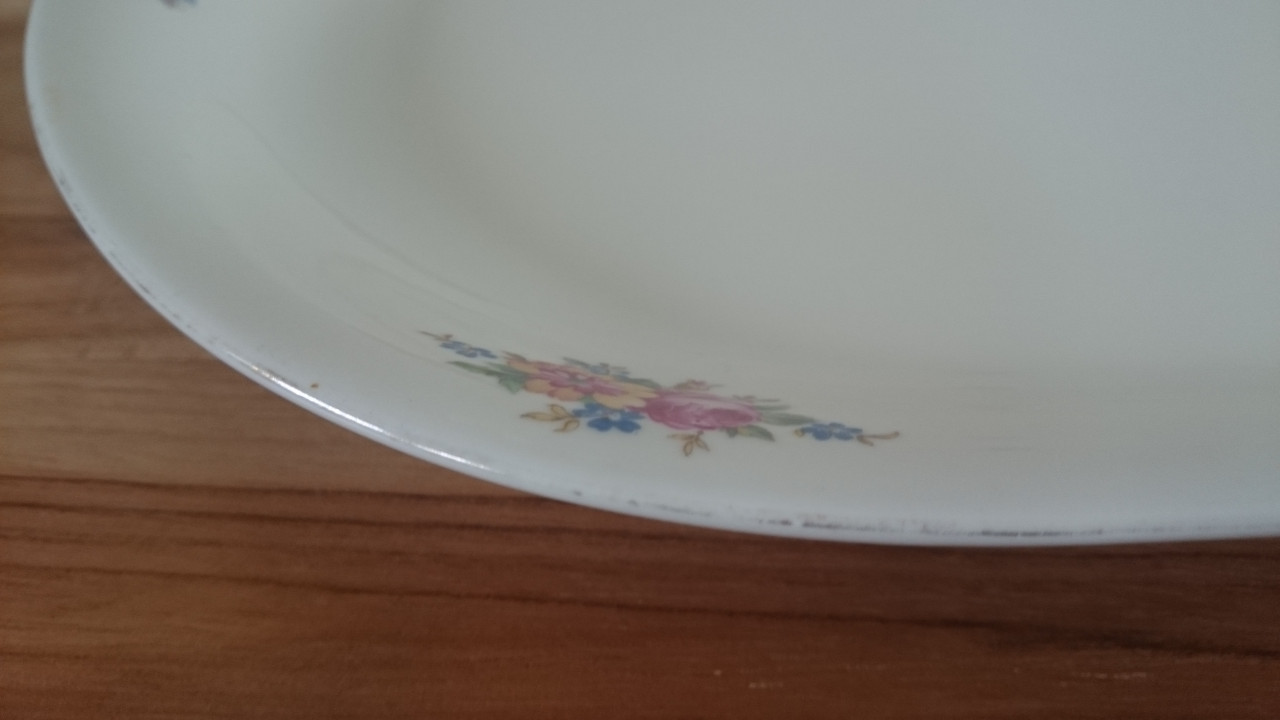 Vintage Bavaria schaal met bloemetjes