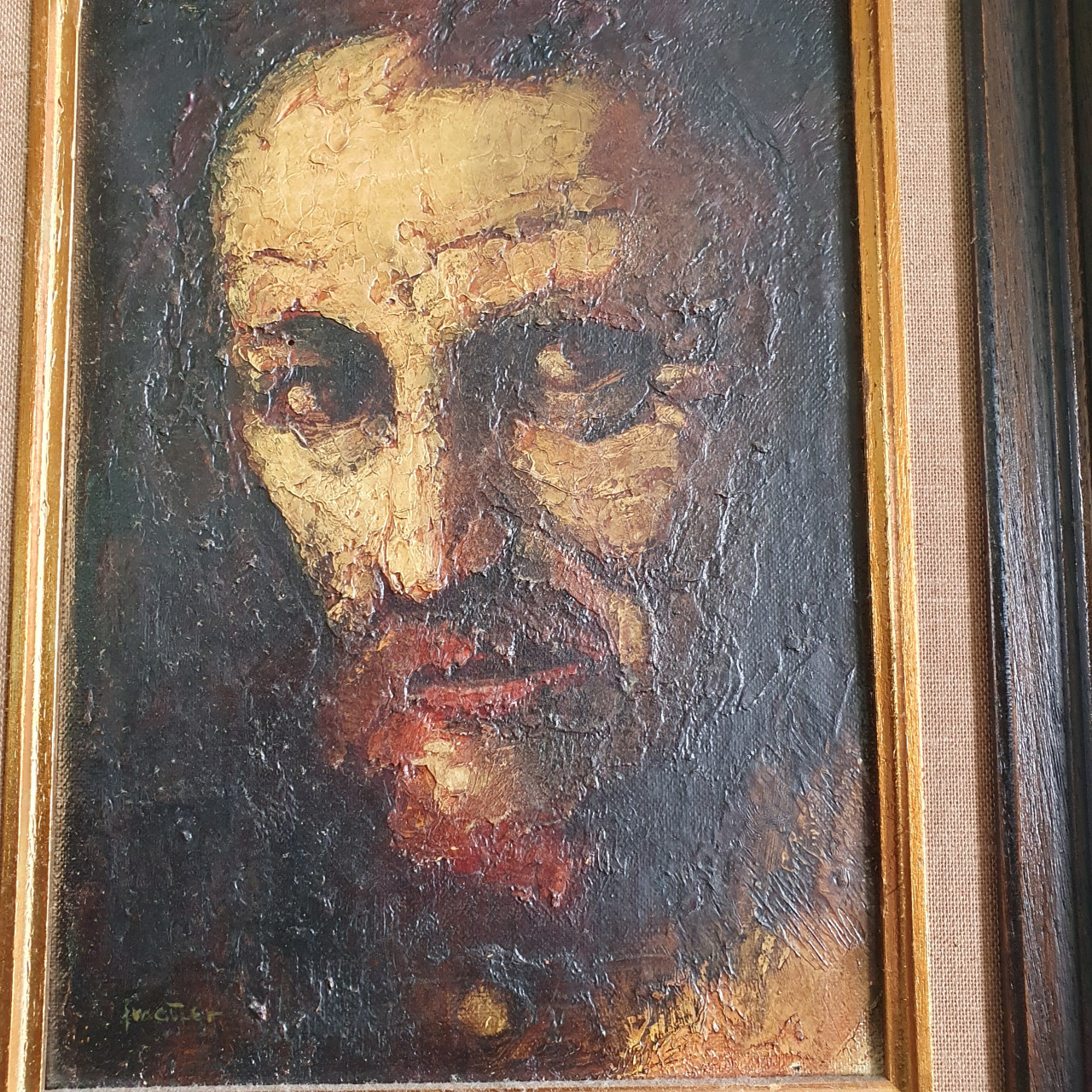 Olieverf schilderijtje