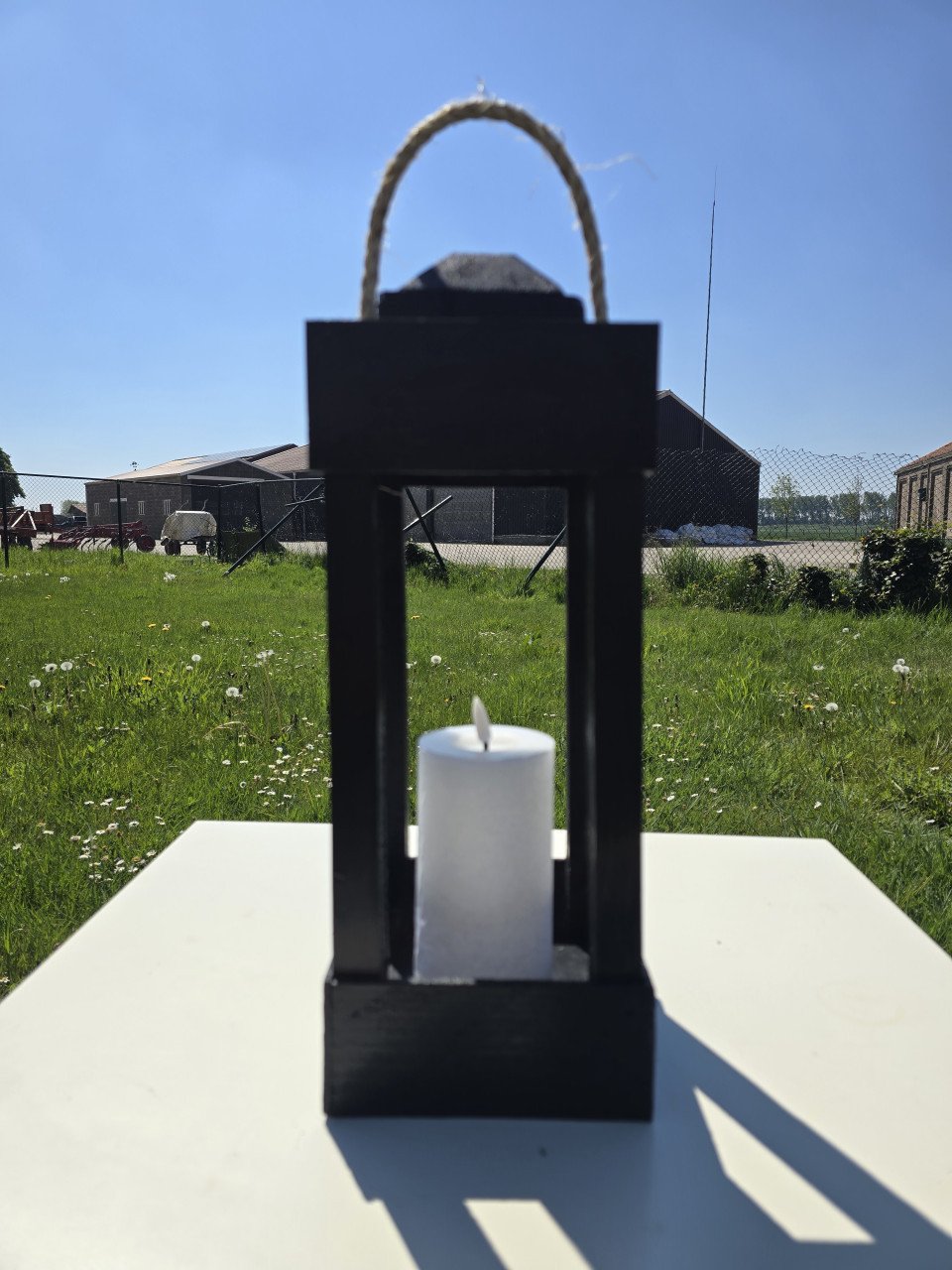 Wind lantaarns, set van 3