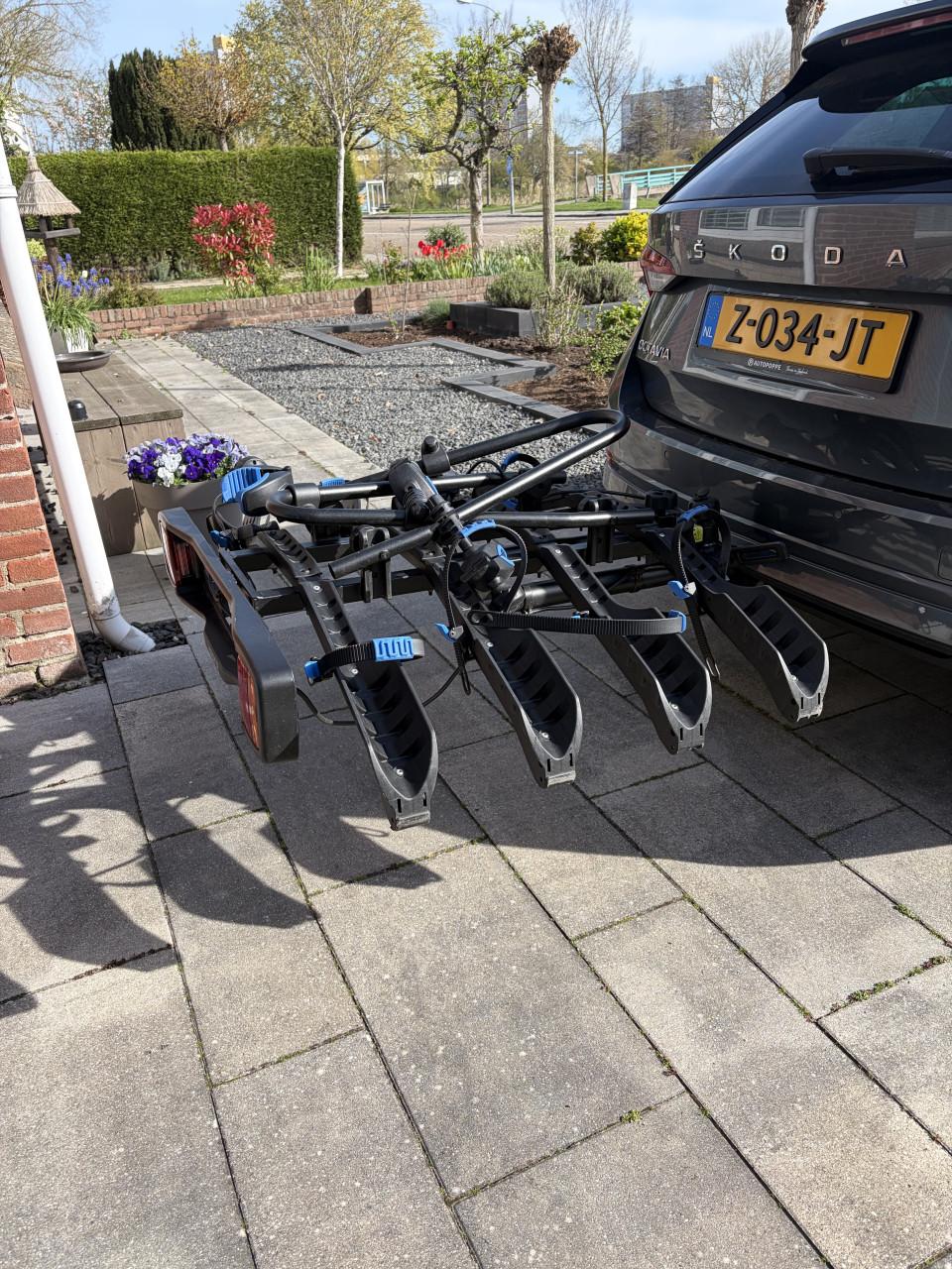 Fietsendrager Hapro voor 4 fietsen