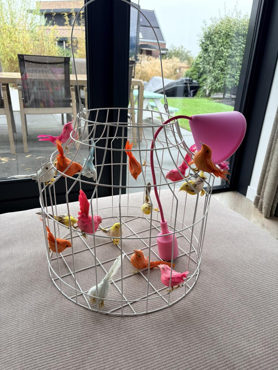 Dutch Dilight hanglamp met kleurrijke vogeltjes – eyecatcher