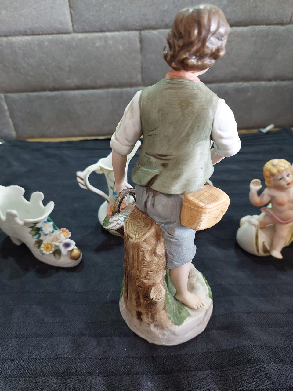 5 porseleinen beeldjes