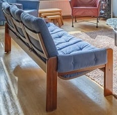 Vintage Pastoe driezits bank