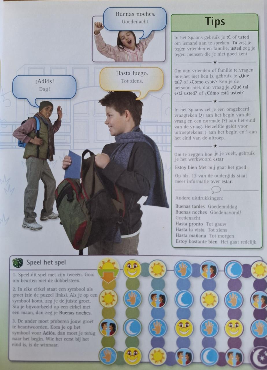 Spaanse les voor kinderen, 3 boekjes en een CD