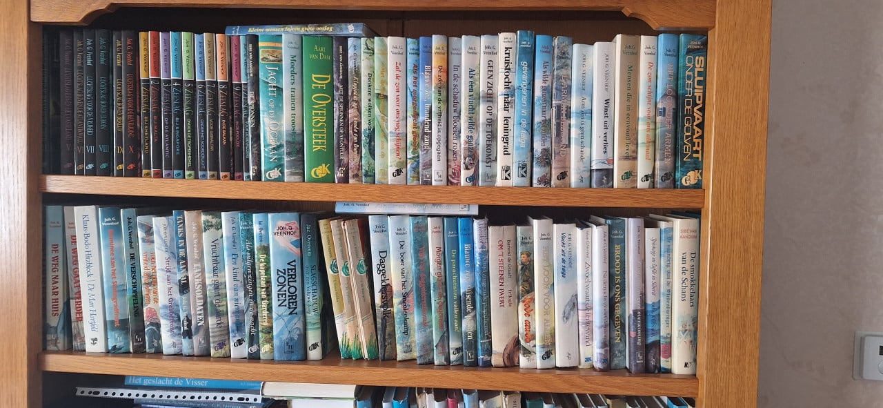 Complete serie boeken van Joh. G. Veenhof