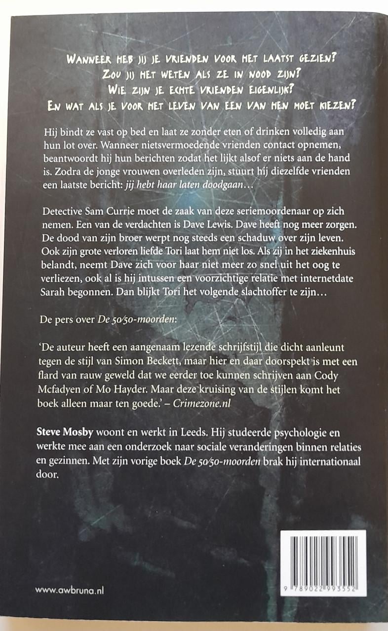 Steve Mosby - Niemand die je hoort.