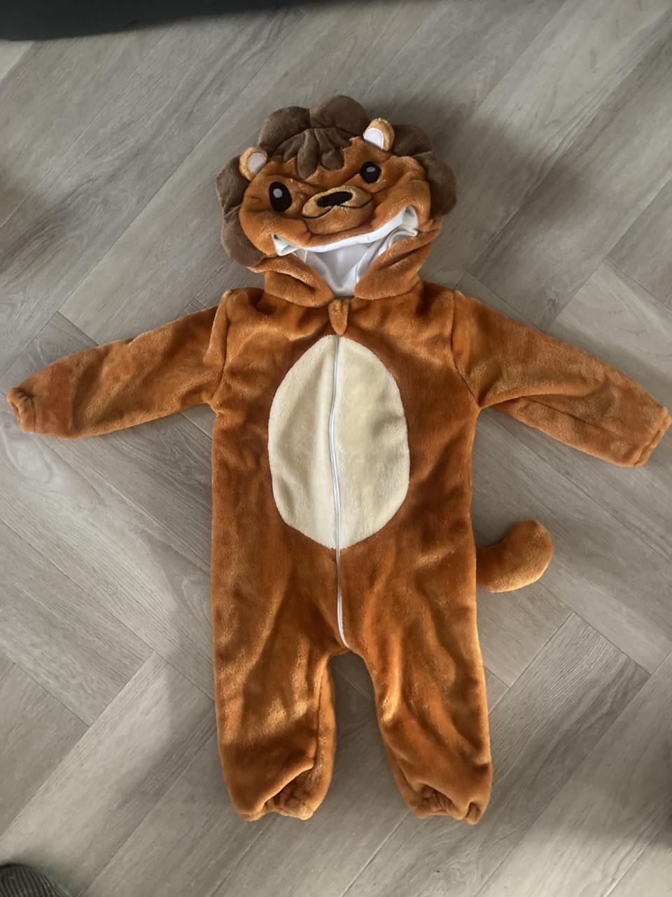 Carnaval pak leeuwtje maat 90 verkleedpak