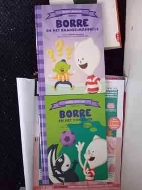 Borre en het raadselmannetje / en het stinkdier