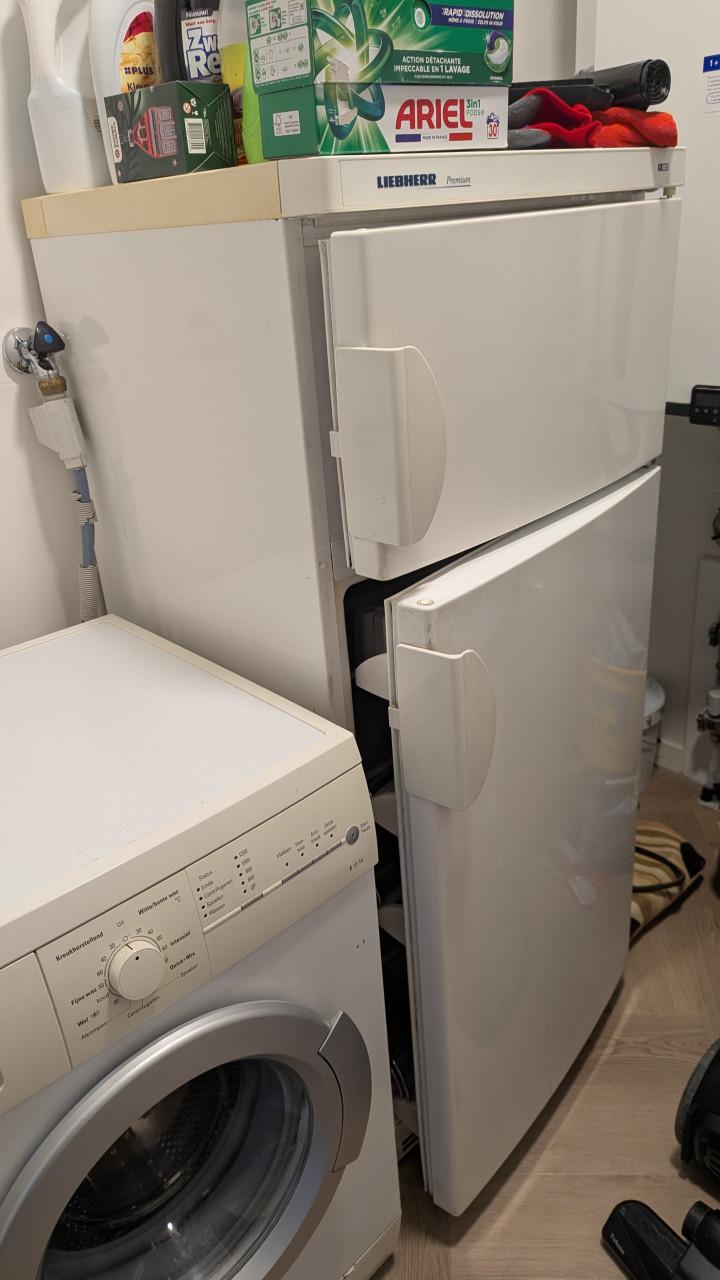 Koelkast combinatie met vriesvak Liebherr Premium