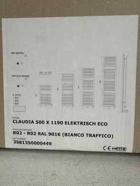 Elektrische badkamer radiator