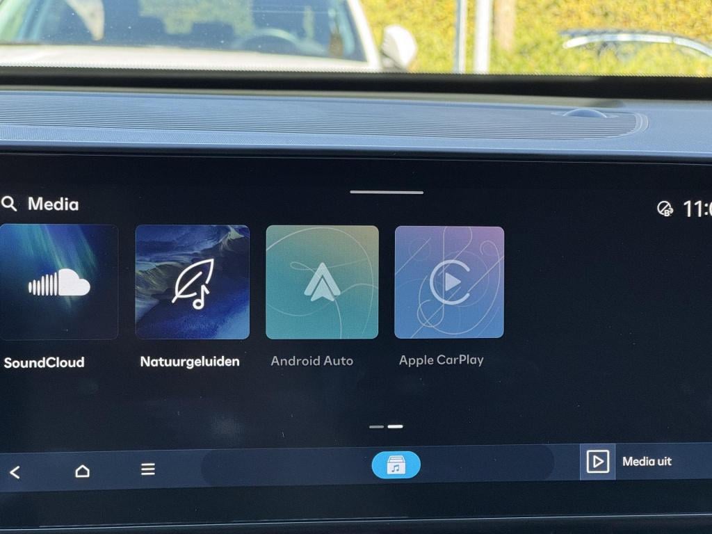 Hyundai Kona 1.6 gdi hev n line trekhaak afneembaar, allseasons + nieuwstaa