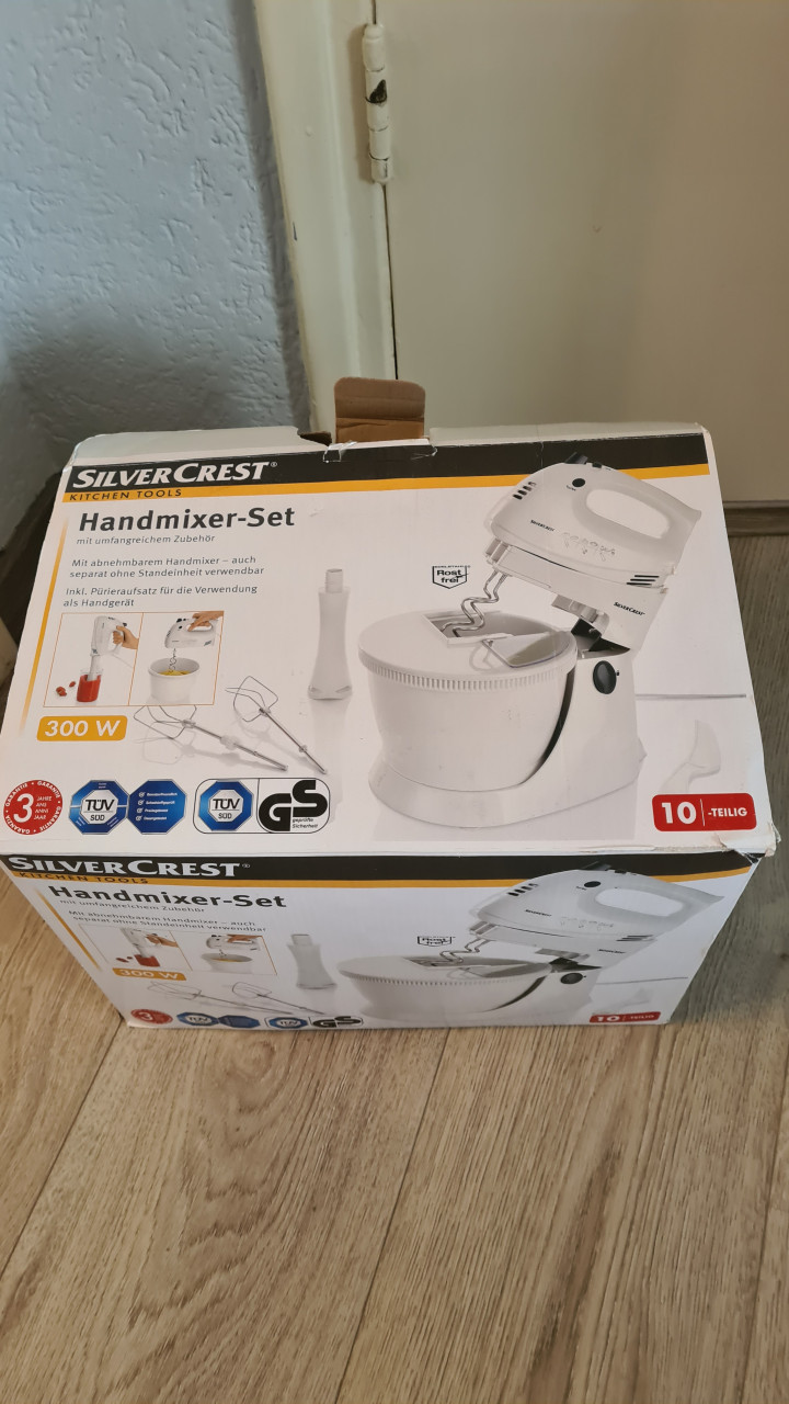 Hand-Mixer set van Silver Crest- weinig gebruikt