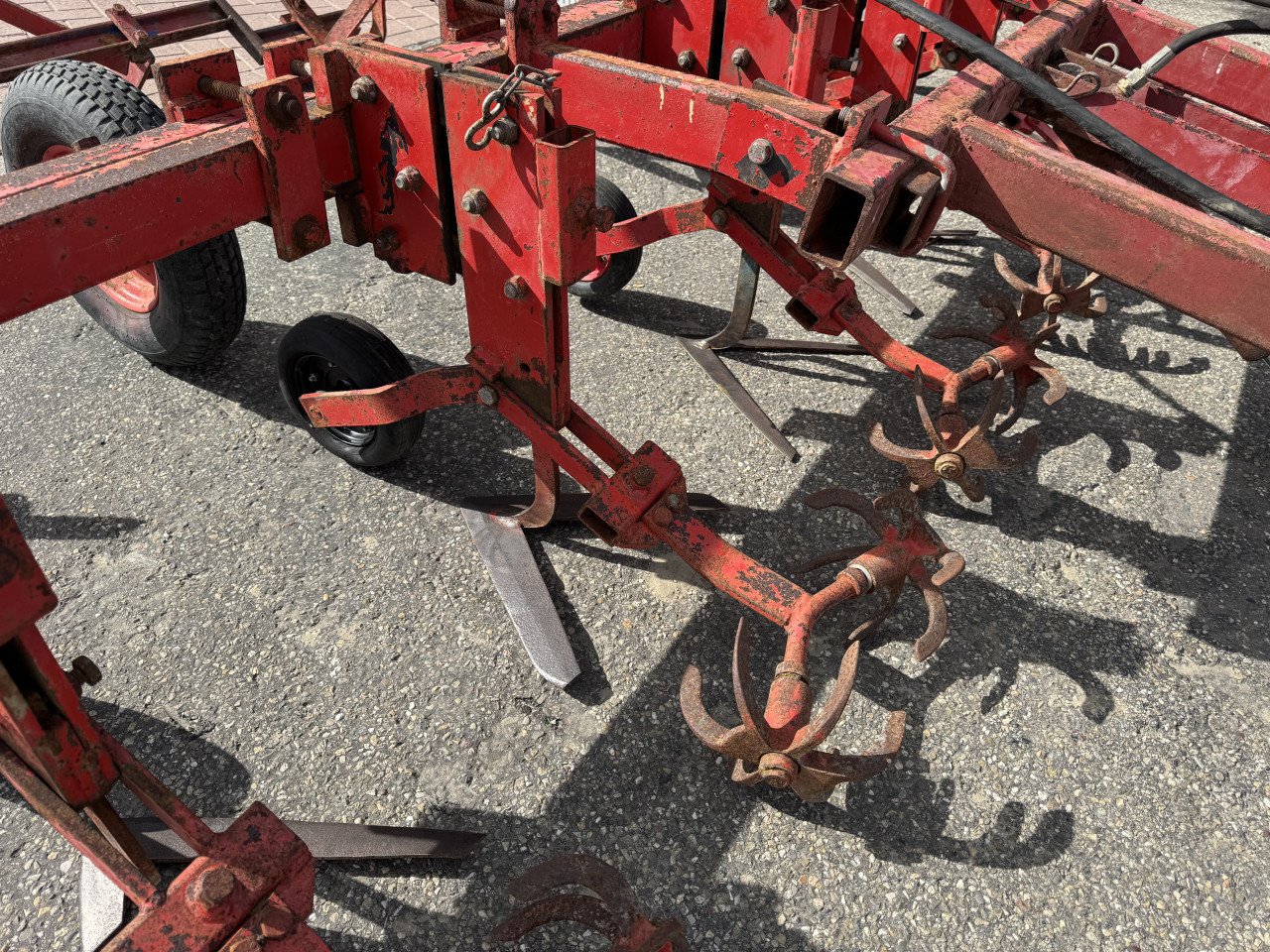 6 rijen 7 elementen Steketee schoffelmachine