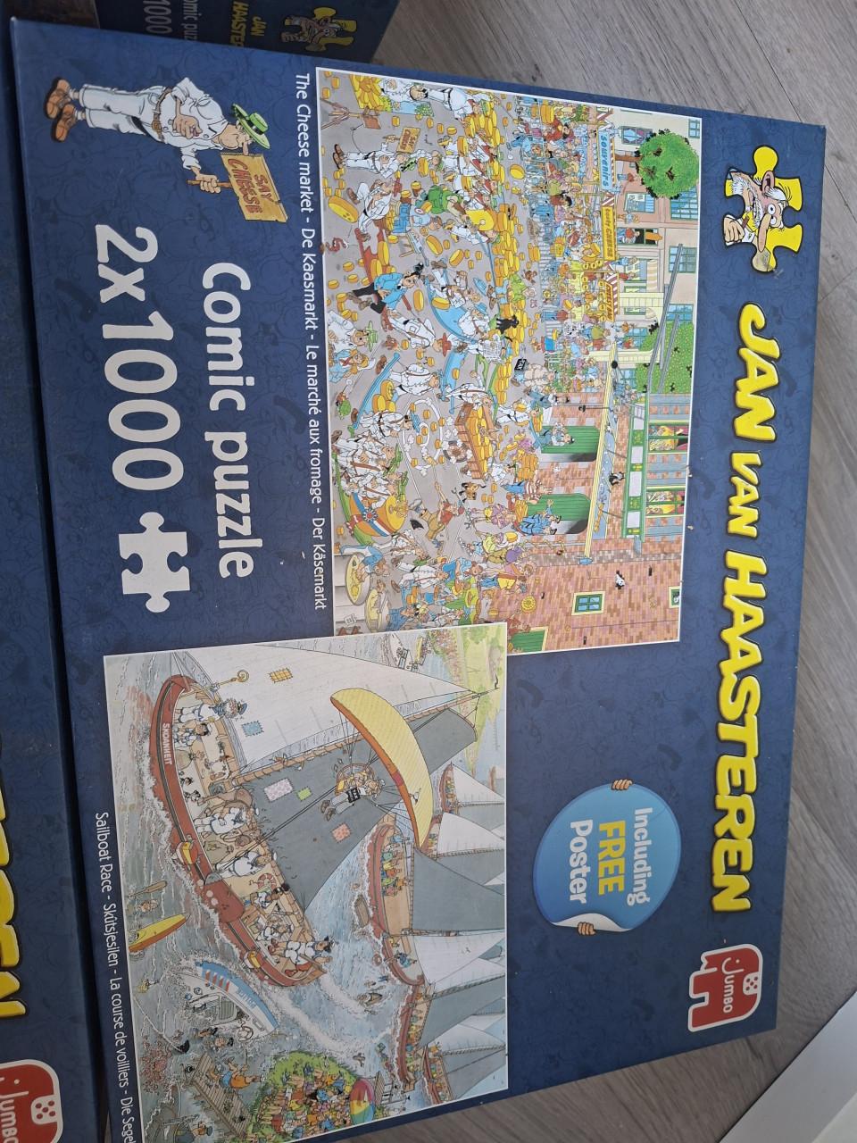 5 jan van haasteren puzzels 1000 stukjes