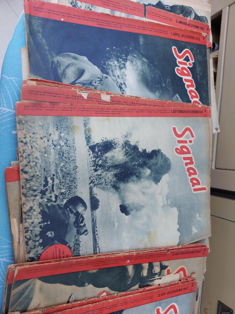 Signaal magazines propagandamateriaal WO2