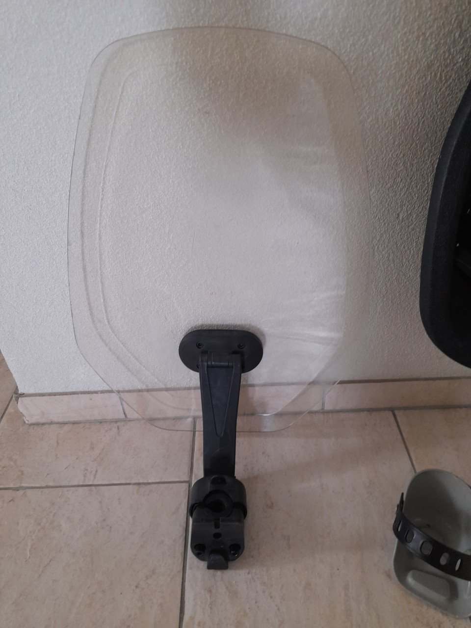 Yepp fietsstoeltje voorop met scherm