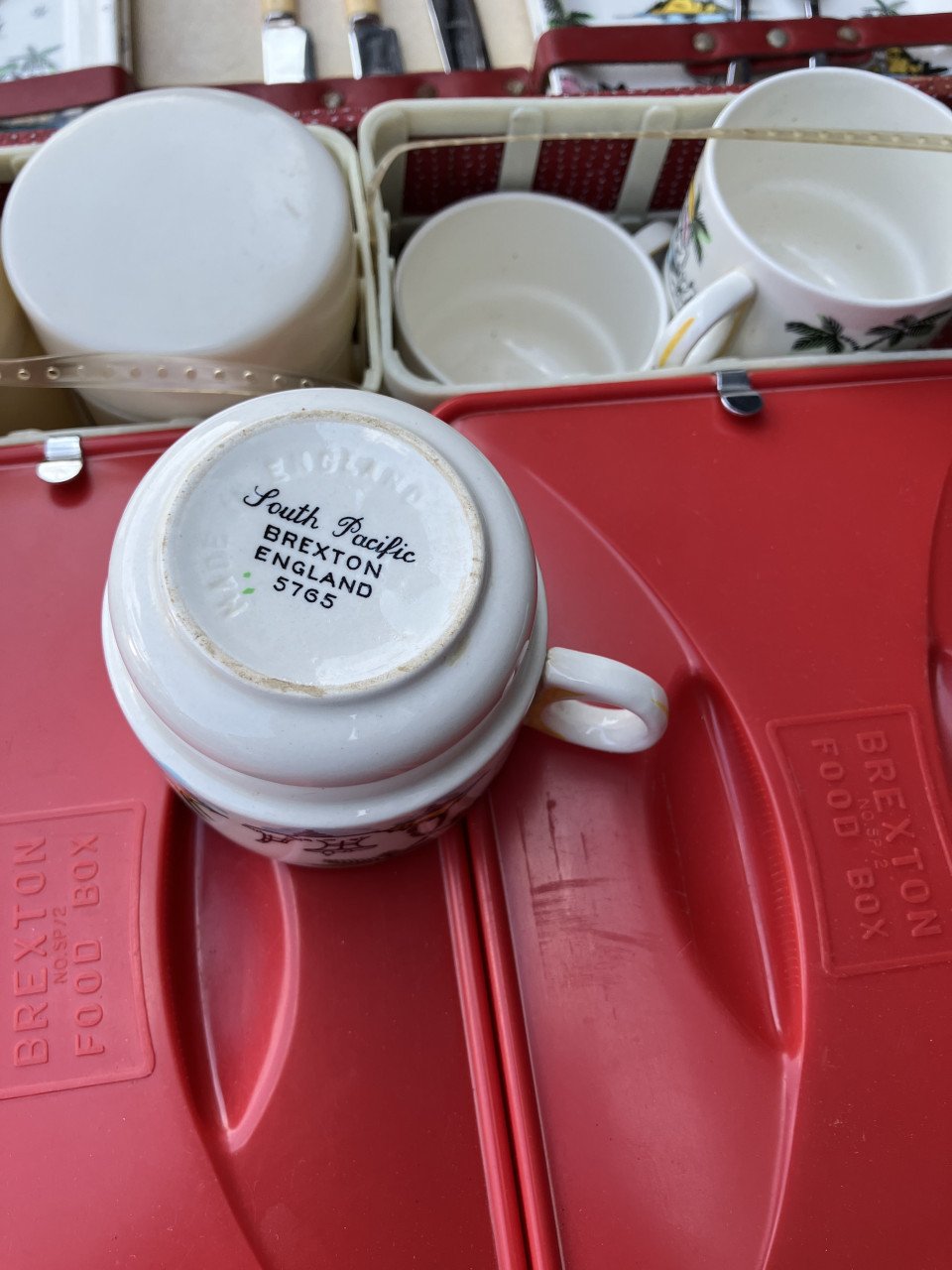 Picknickkoffer voor oldtimer