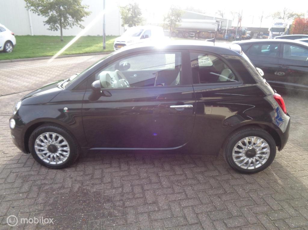 Fiat 500 1.0 hybrid lounge/big navi/carplay/dab/airco/cruise/lm velgen/1st 