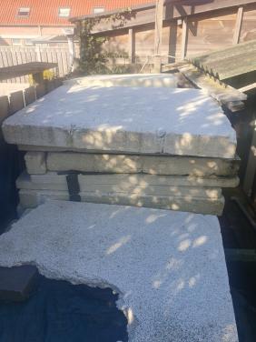 Tempex platen t.b.v. vloerisolatie