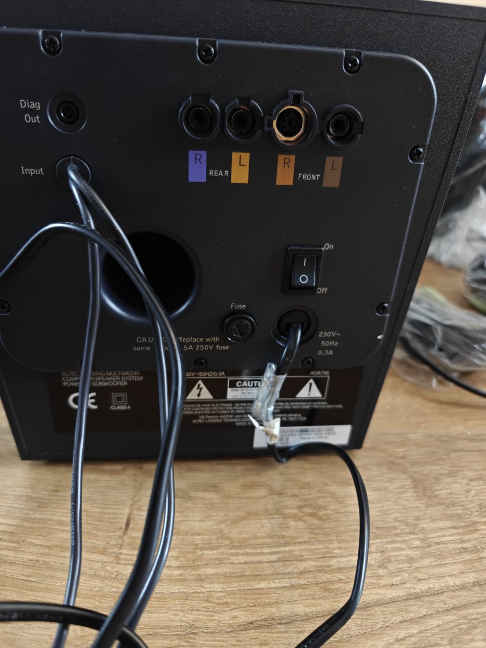 Speaker set met subwoofer