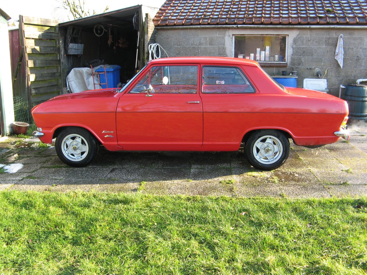 Opel Kadett B 1100 CC op LPG