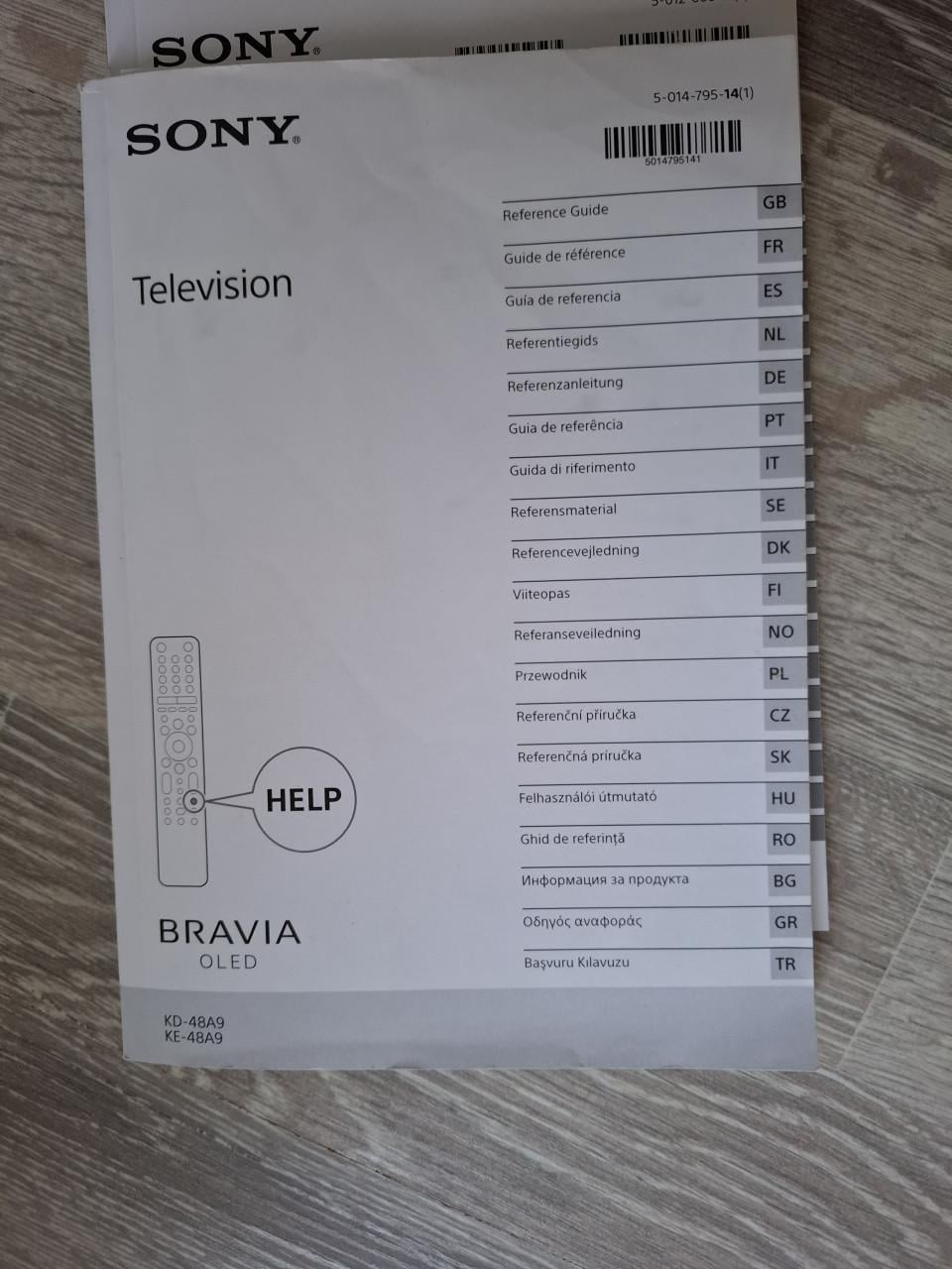 Te koop Sony Oled tv
