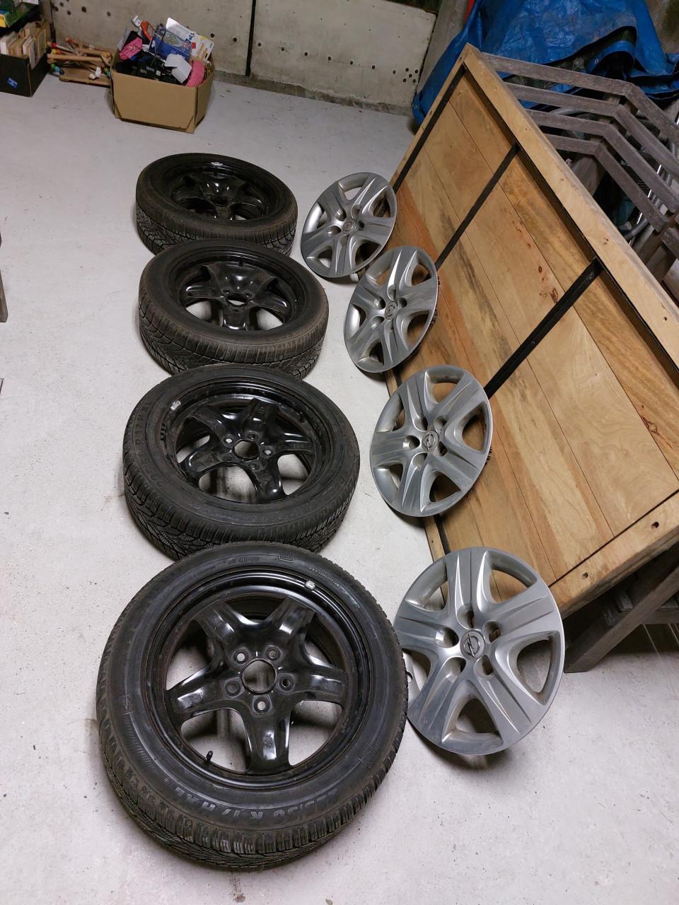 5x120 winterbanden/velgen opel insignia bmw 17inch