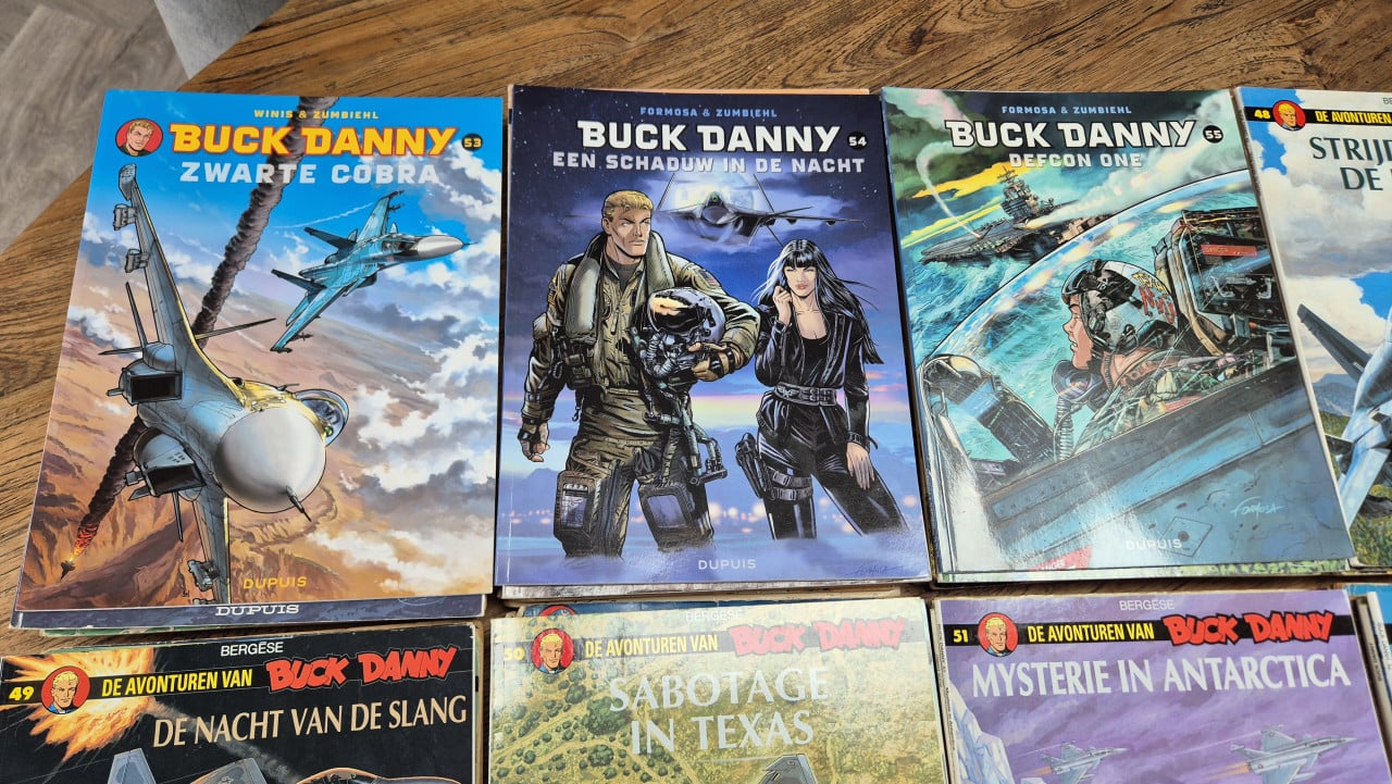 Grote set Buck Danny