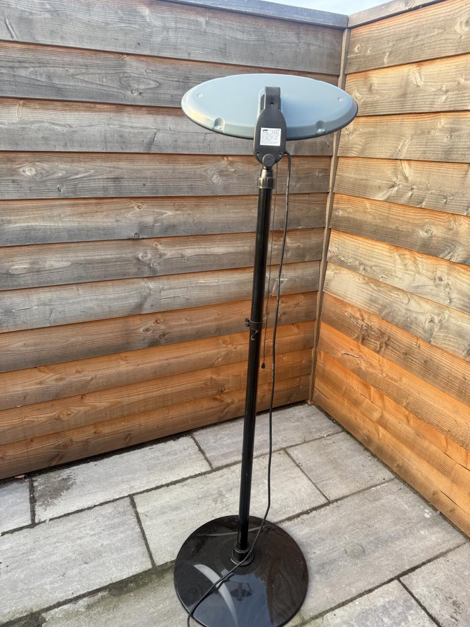 Terrasverwarmer met 3 standen