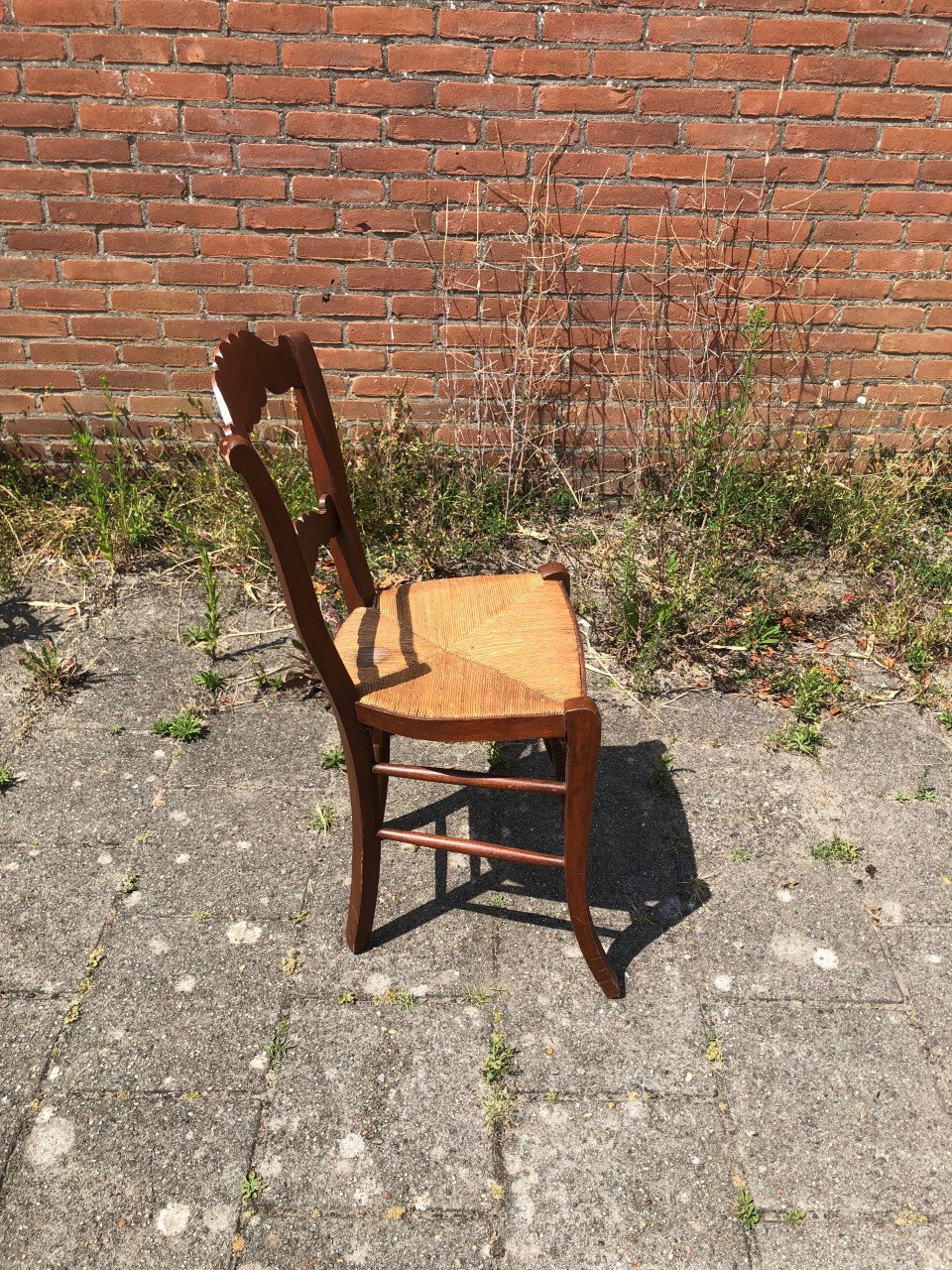 Boeren eettafel stoel.