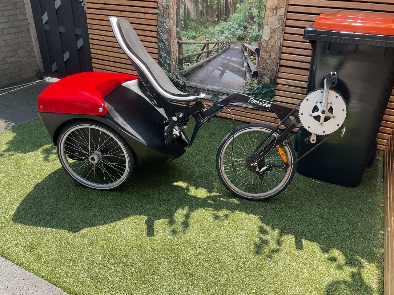 I.g.st.z. Flevobike , trike, ligfiets met 7 versnellingen