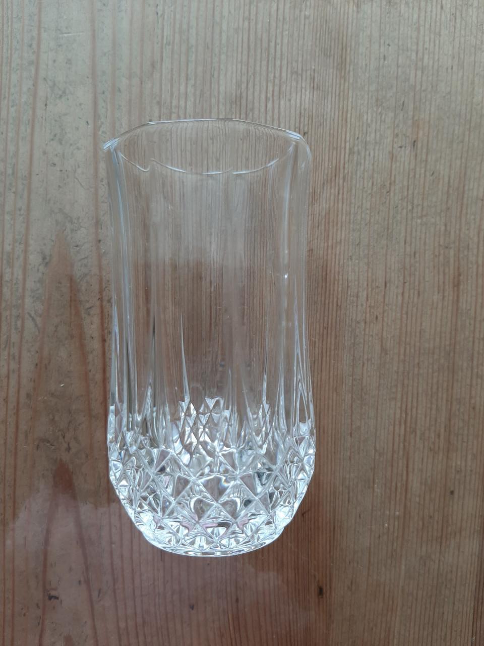 CRISTAL`D ARQUES  - 5  TUMBLERS - LIKEURGLAZEN  - KRISTAL